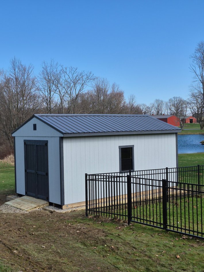 Amish-built shed project