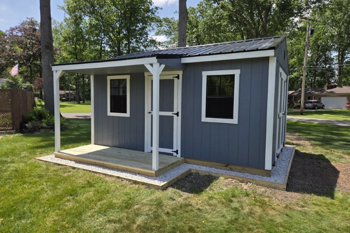 Amish-built barn project