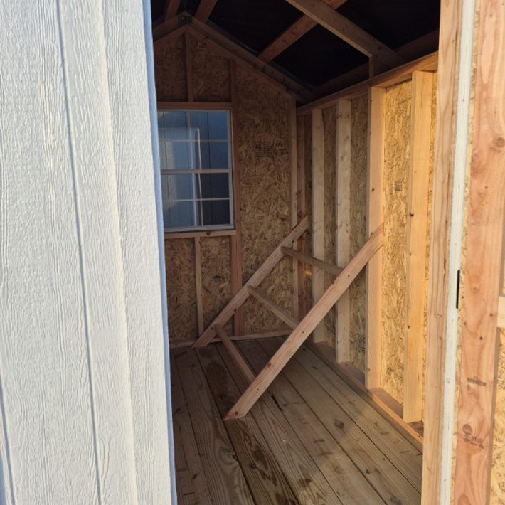 Amish-built shed project by J&J Barns