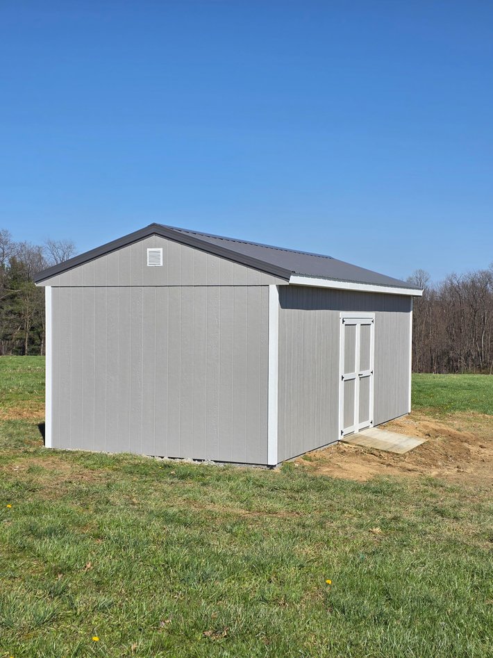 Amish-built shed project