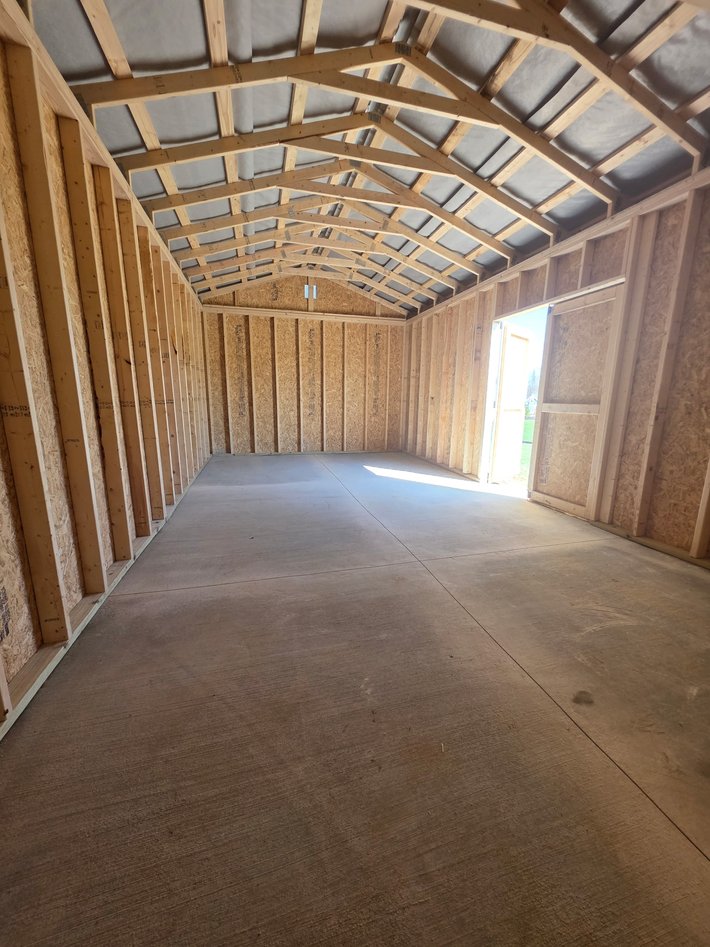 Amish-built shed project