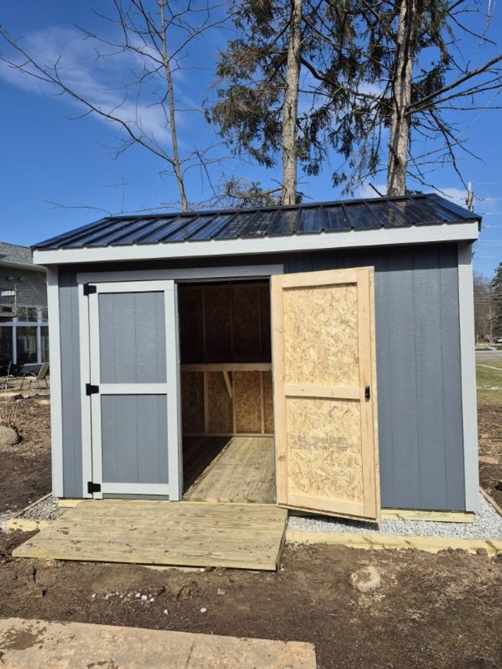 Amish-built shed project
