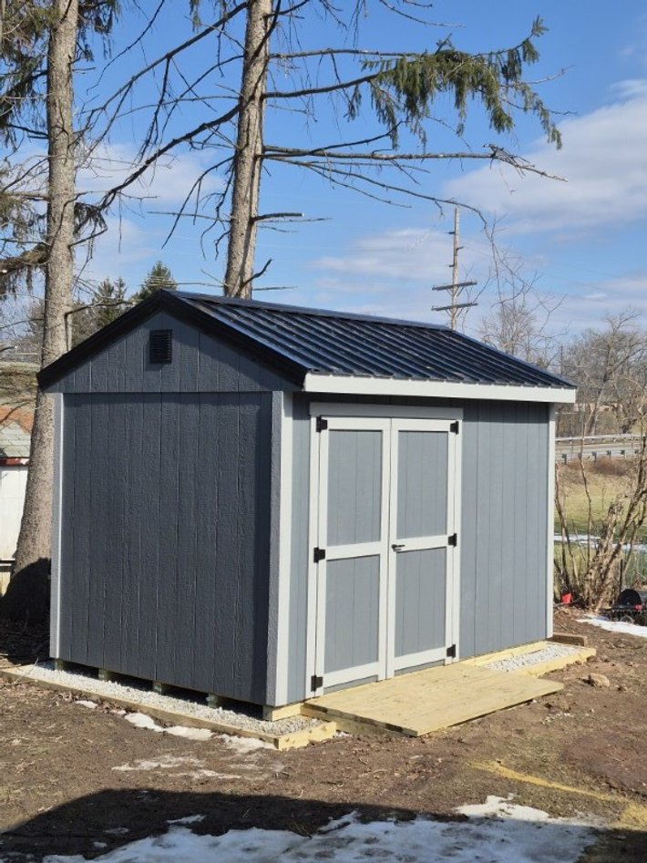 Amish-built shed project