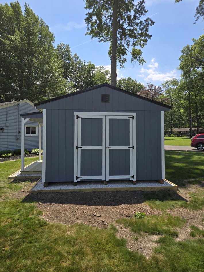 Amish-built shed project