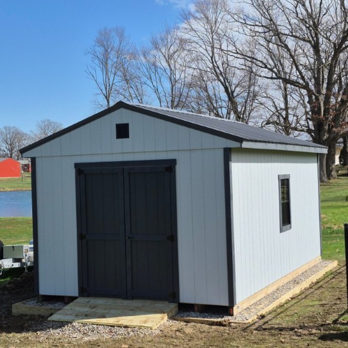 Amish-built shed project by J&J Barns