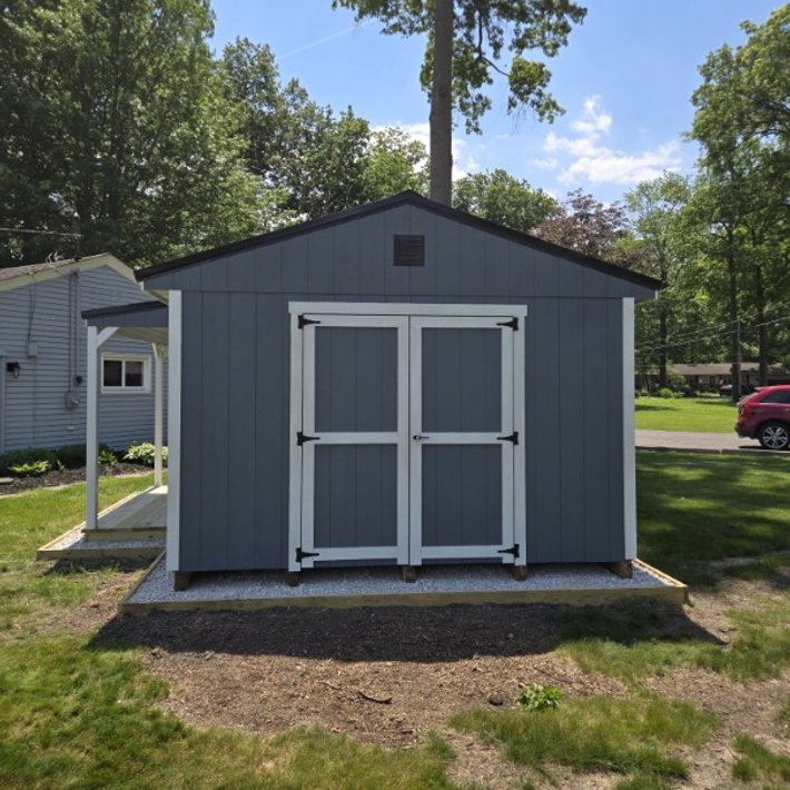Amish-built shed project by J&J Barns