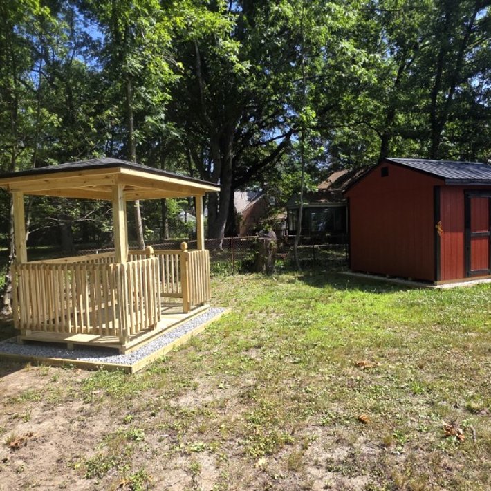 Amish-built project by J&J Barns