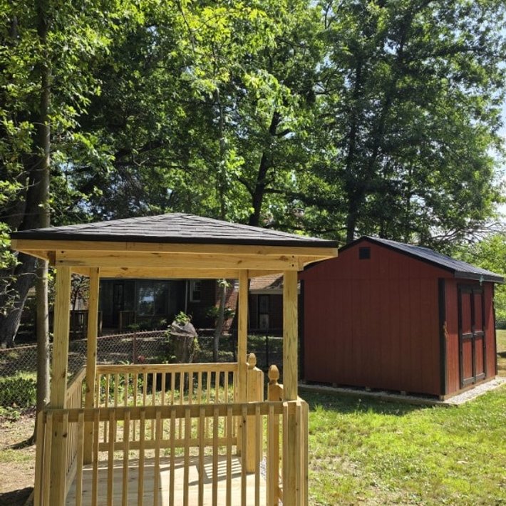 Amish-built project by J&J Barns