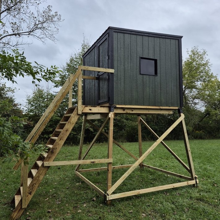 Hunting blind, chicken coop or gazebo by J&J Barns