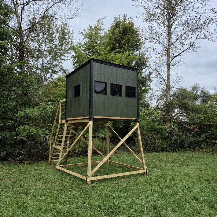 Hunting blind, chicken coop or gazebo by J&J Barns