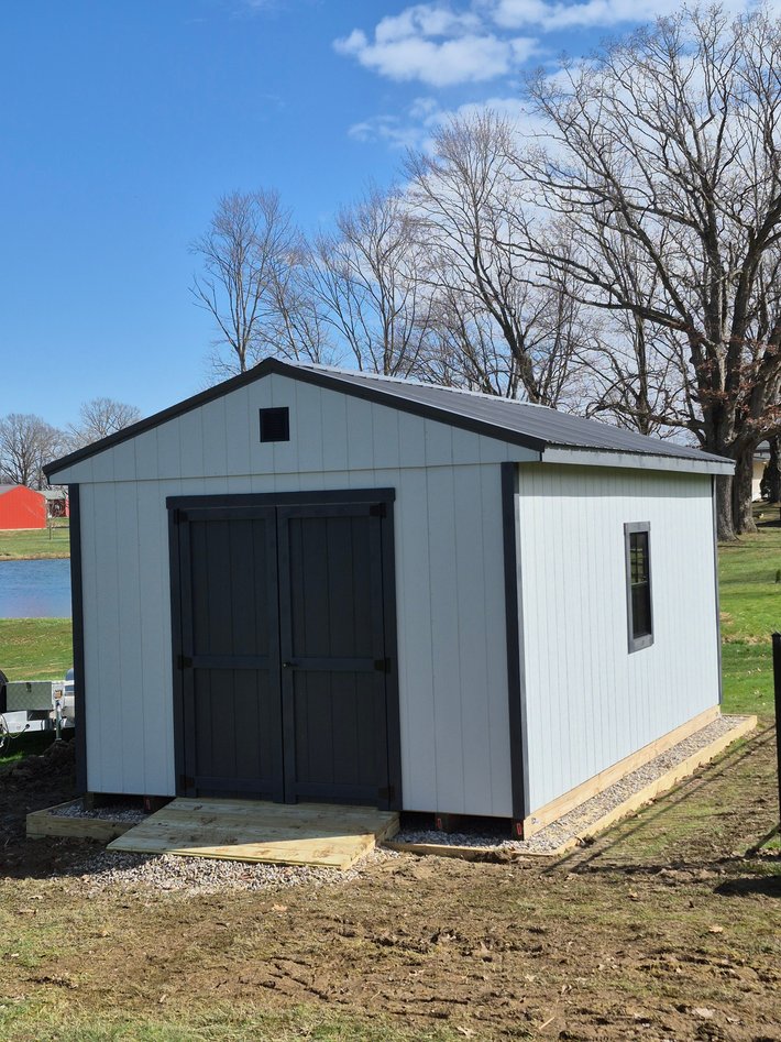 Amish-built shed project