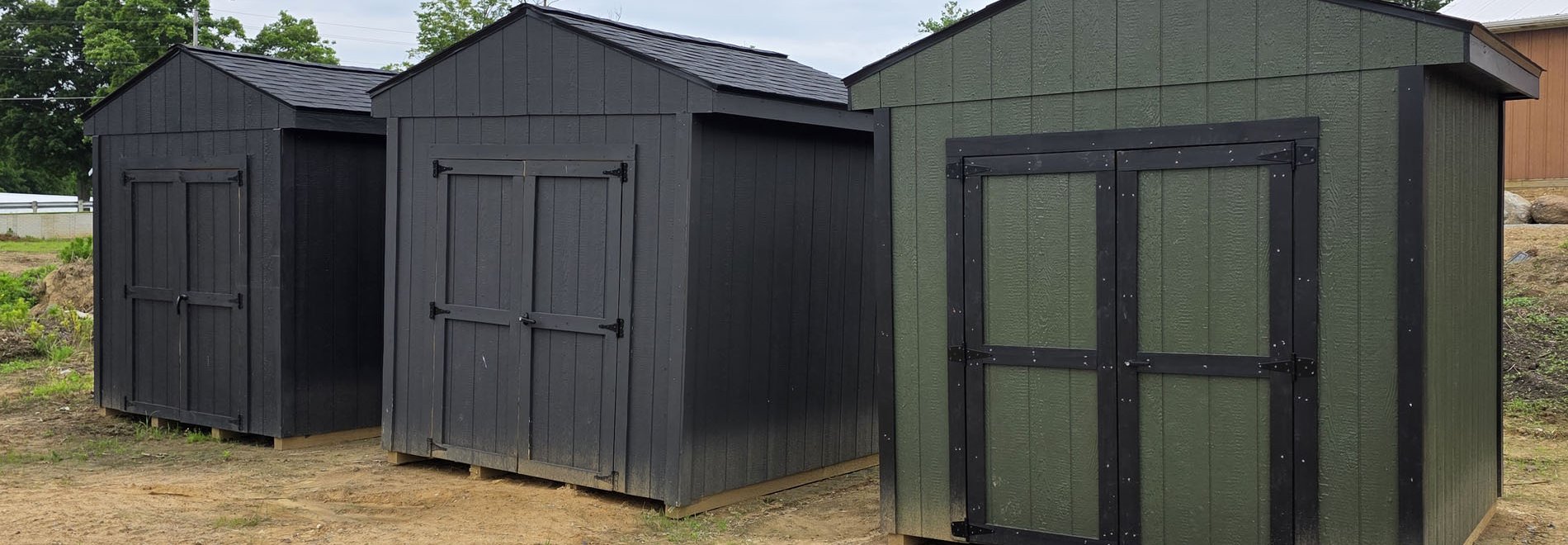 Amish-built sheds from J&J Barns